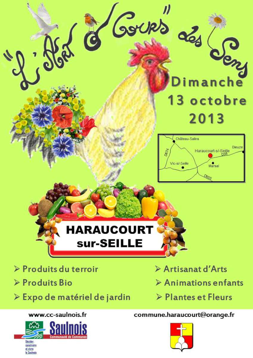 Affiche Bourse aux plantes Haraucourt-sur-Seille Oct 2013-1200