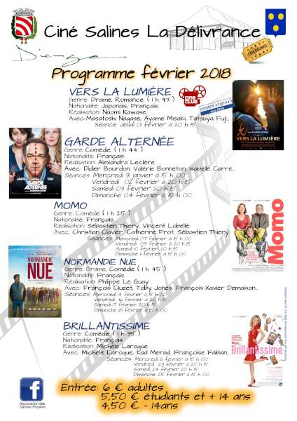 programme face1 5 films 02 2018