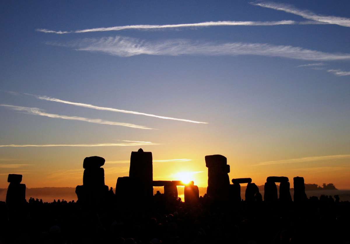 Summer Solstice Sunrise over Stonehenge