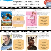 Les films à Château-Salins en Avril 2023